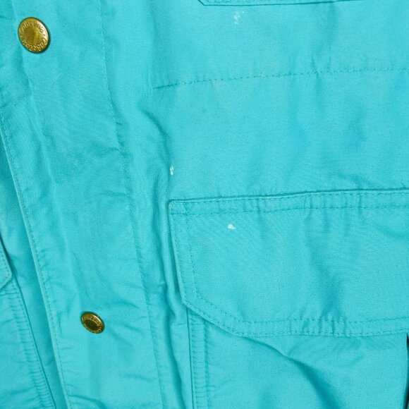 Vintage Cabelas Gore-Tex Hunting Jacket Mens Sz XL Teal Full Zip Utility Outdoor - Picture 4 of 9